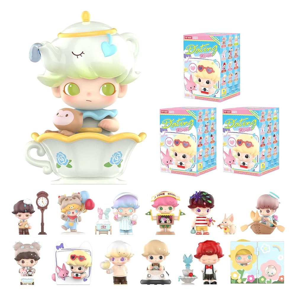 6種類のデザインが楽しめるPOP MARTのプラッシュミニフィギュアボックスです 6種類のデザインが楽しめるPOP MARTのプラッシュミニフィギュア